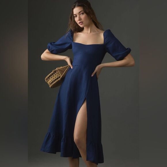 Reformation Belgium Linen Dress - Picture 1 of 5